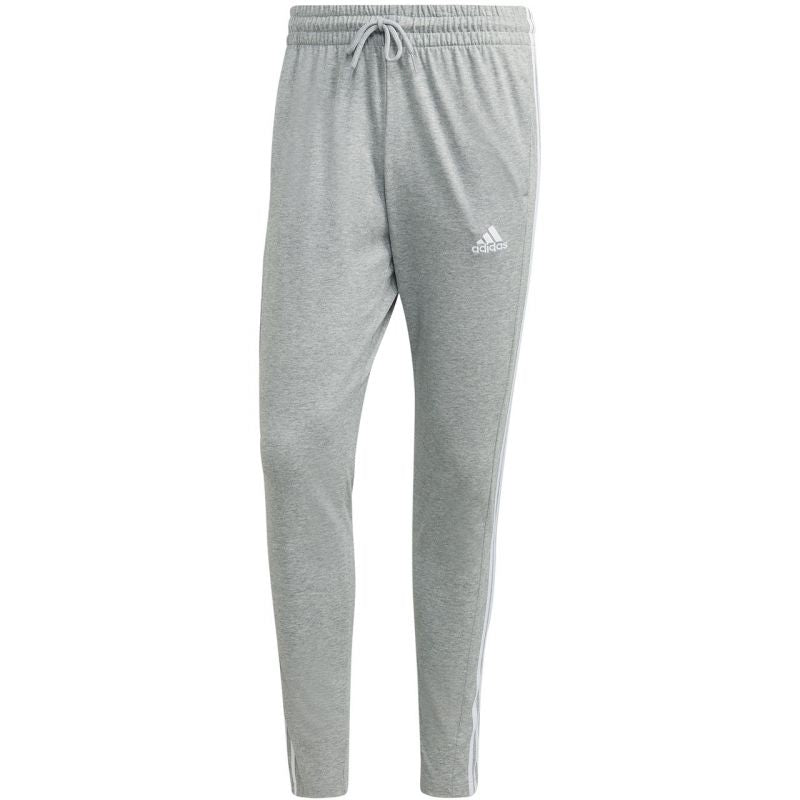 adidas Essentials Single Jersey Tapered Open Hem 3-Stripes M IC0046 pants Clothing/Training Adidas