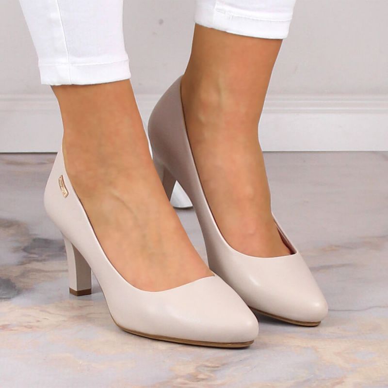 Sergio Leone W SK39AA high-heeled pumps, light gray Footwear/Lifestyle/Sergio Leone Your Sports Performance