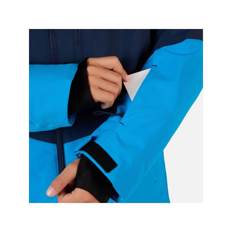 ROSSIGNOL Jr Wispile Jkt Blue Children's Ski Jacket