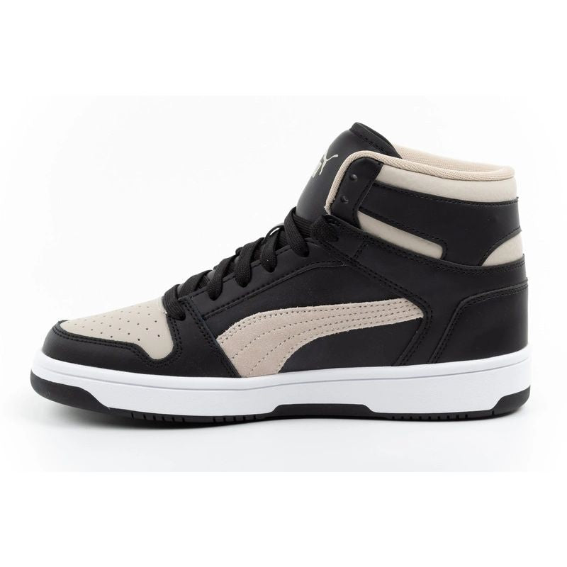 Puma men’s Rebound Layup sport sneakers, stylish high-top shoes