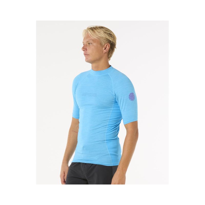 Lycra RIP CURL Dawn Patrol Upf Perf S/S blue