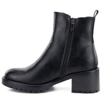 Women's ankle boots, insulated, black, Potocki SZ12742