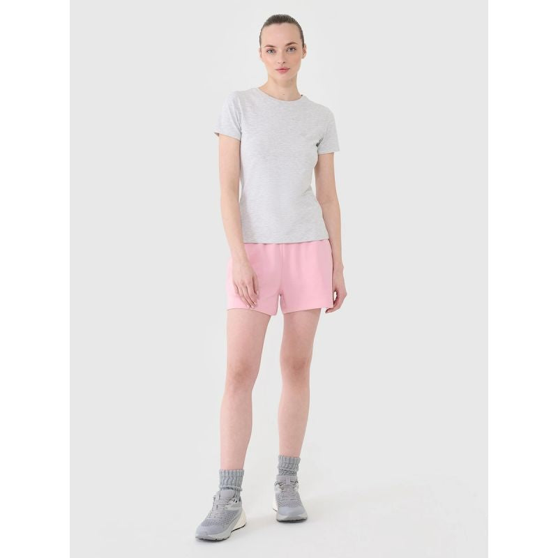 Slim plain women's T-shirt 4F 4FWMM00TTSHF2673-27M 4f