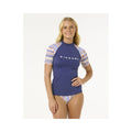 Lycra RIP CURL San Carlos Ss Upf Top blue