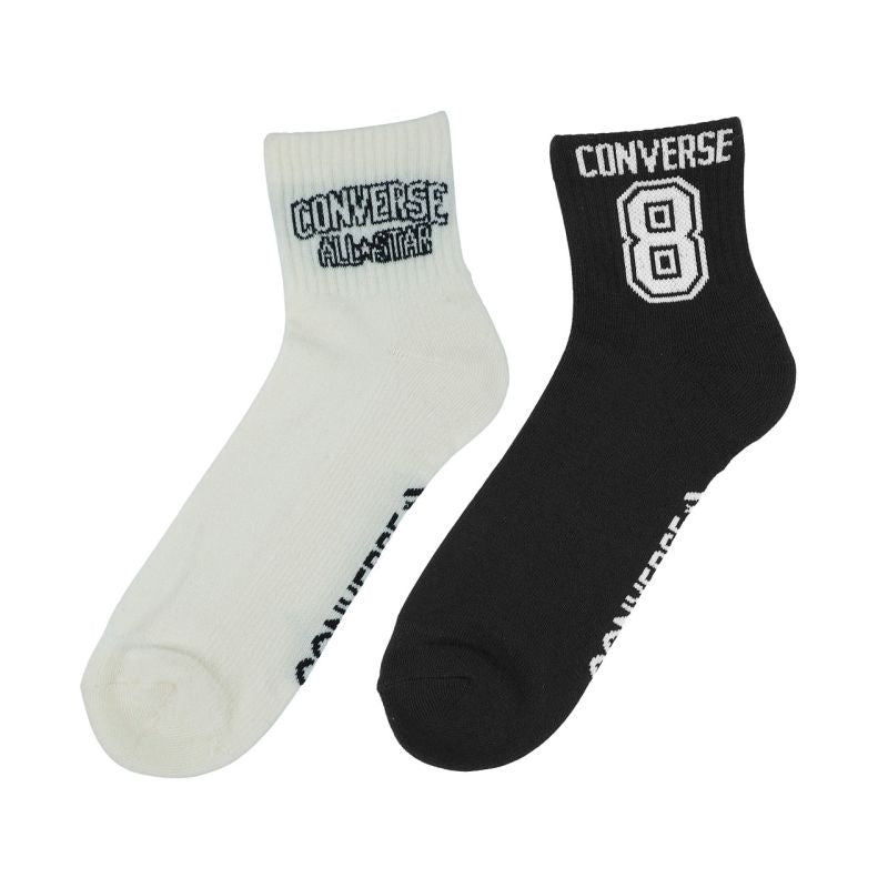 Converse 2-pack socks white, black E1345A In preparation Your Sports Performance