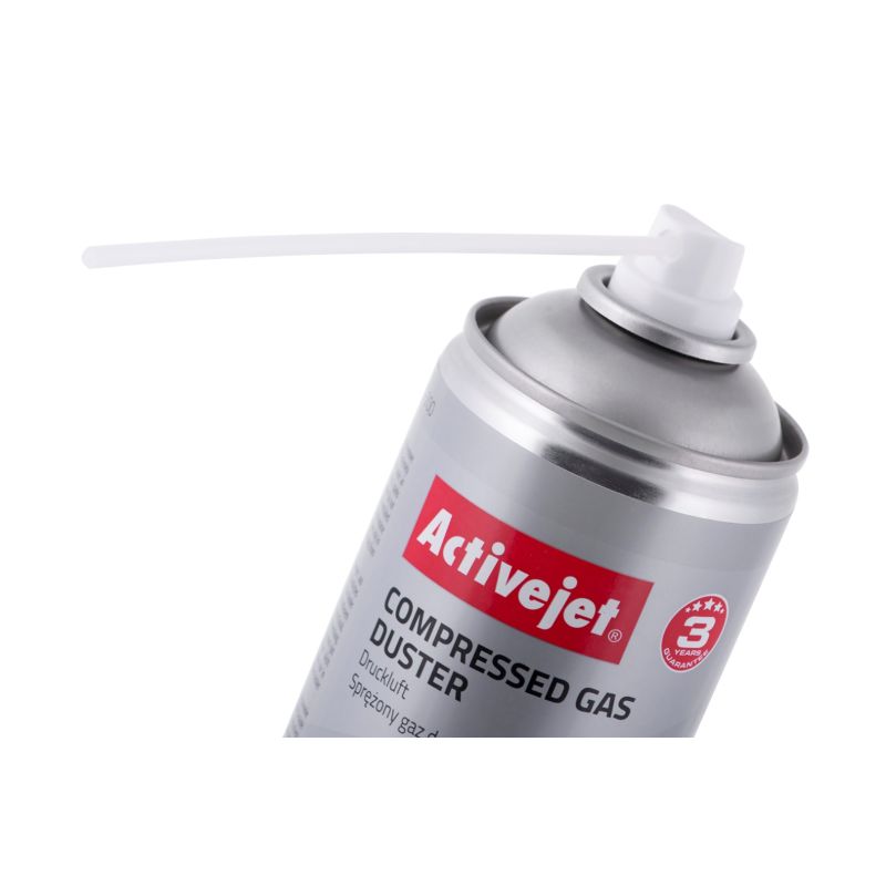 Activejet AOC-200 Compressed Air (400 ml) A must-have cleaning agent in every office. Designed for cleaning electronics, computers, laptops, smartphones, and printers. In preparation Your Sports Performance