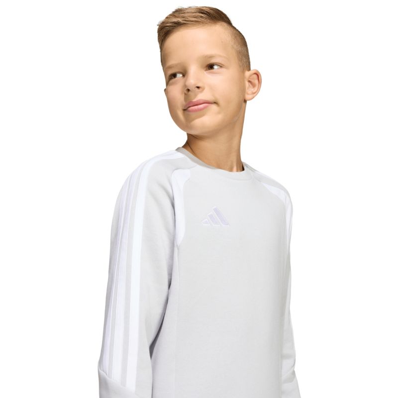 adidas Tiro 26 League Sweat Crew gray kids' sweatshirt KF5823 To be categorized Your Sports Performance
