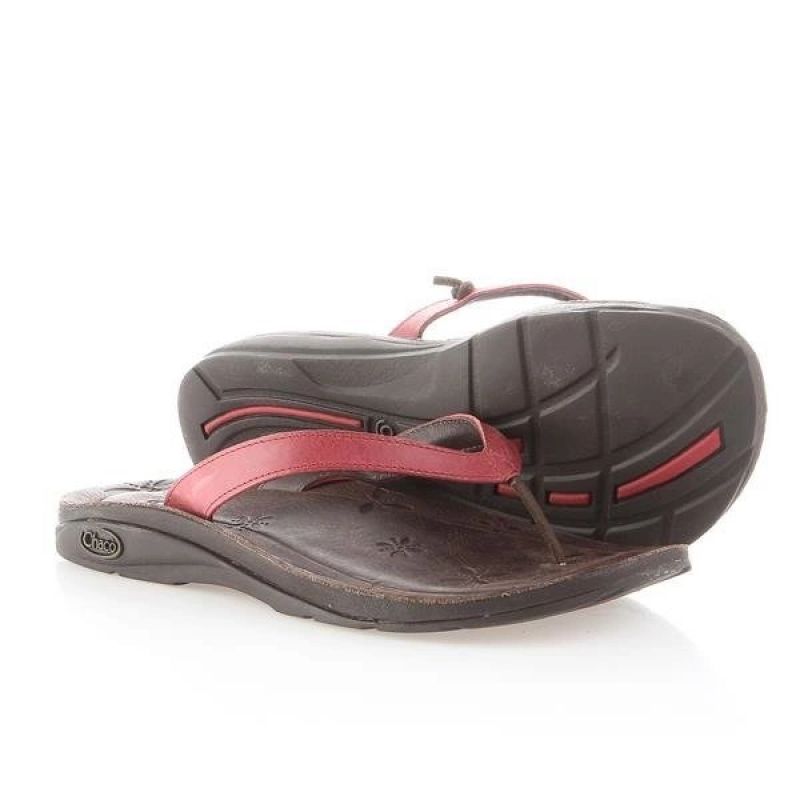Chaco Locavore Red Flip-Flops W J102202 Footwear/Lifestyle/Chaco Your Sports Performance