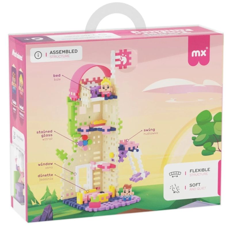 MARIOINEX Mini Waffle Princess Tower of Fantasy, 148 pieces To be categorized Your Sports Performance