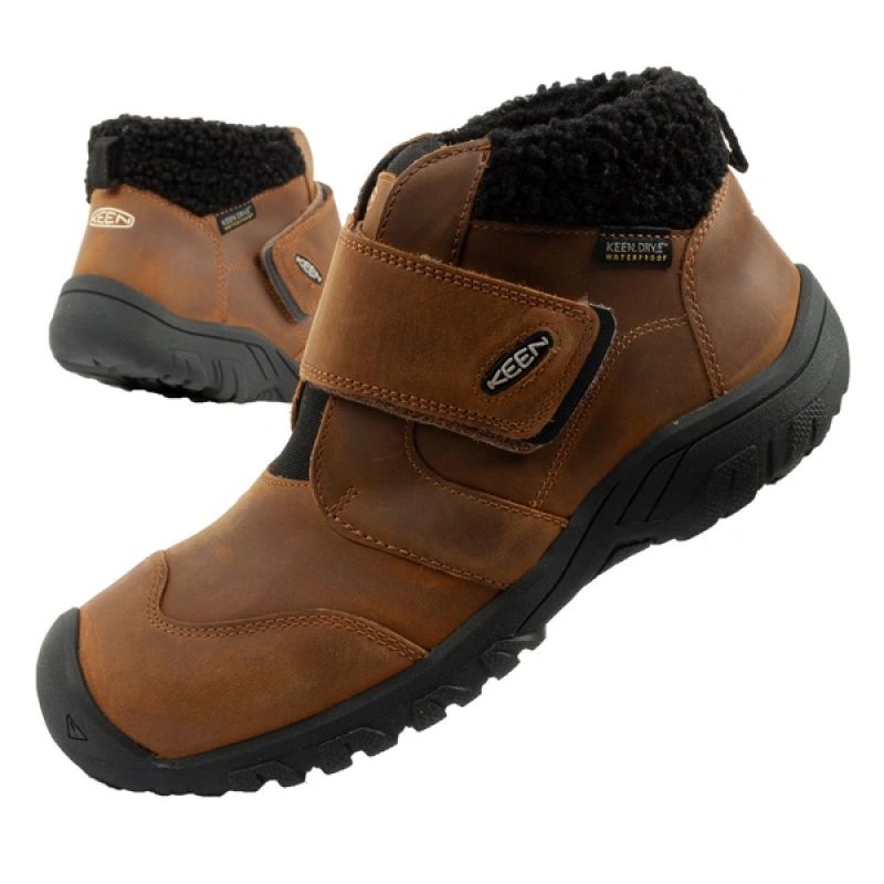 Keen Junior Kootenay Waterproof Brown Ankle Boots To be categorized Your Sports Performance