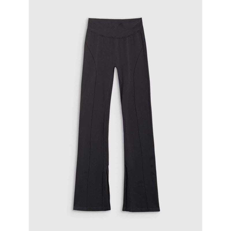 Women's seamless training pants with flared legs 4F 4FRSS25TFTRF1031-20S 4f