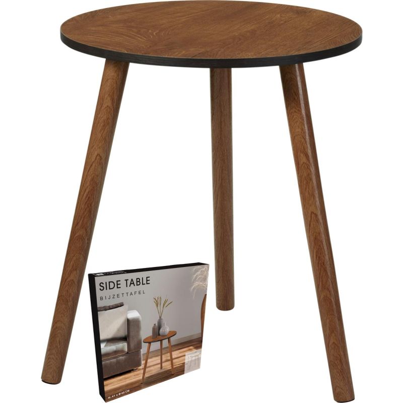 COFFEE TABLE 40x40x41CM WOODEN TABLETOP Home and Garden/Equipment Your Sports Performance