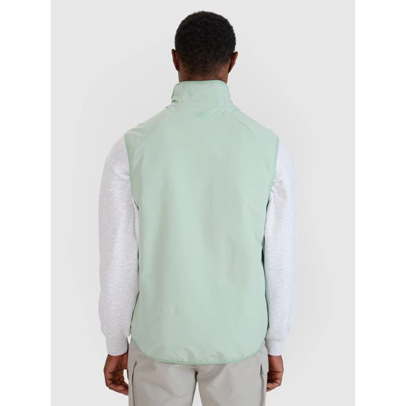 Men's sleeveless vest with stand-up collar 4F 4FWSS25TVJAM194-47S *Kategoria tymczasowa Your Sports Performance