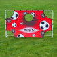 Goal with net and aiming panel Nils BR240P 2in1 240x150cm 10-10-821 Accessories/Training equipment/Bramki Your Sports Performance