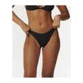RIP CURL Premium Surf Hi Leg Skimpy Swim Briefs Black