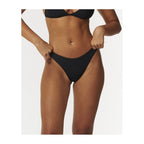 RIP CURL Premium Surf Hi Leg Skimpy Swim Briefs Black