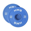 Olympic Bumper Plate 2x2kg Blue HMS CBRS20 In preparation Your Sports Performance