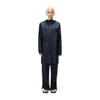 Rains unisex long rain jacket LONG JACKET W3 12020 47 NAVY Clothing Your Sports Performance