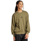 Men's adidas Essentials Feelcozy Fleece Sweatshirt Olive KD5149 In preparation Adidas