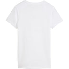 Puma Ess Centered Cat Logo Tee Women's White 692916 02