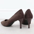 Chocolate suede women's pumps, Sergio Leone 1336 Footwear Your Sports Performance