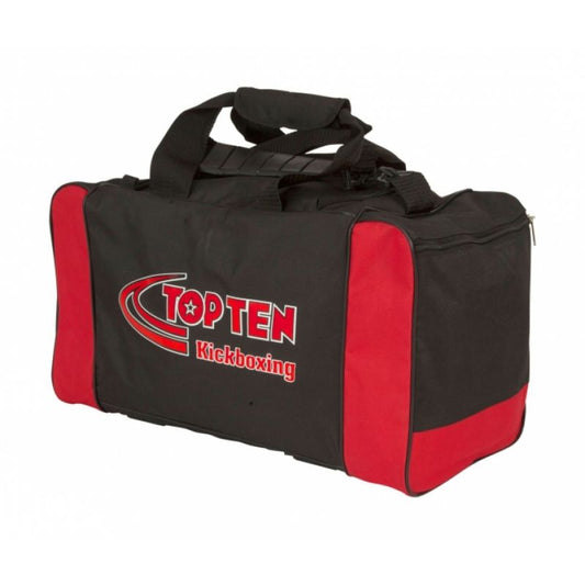 TOP TEN KICKBOXING sports bag 55 x 26 x 26 cm black and red TOR-TT 5 In preparation Your Sports Performance
