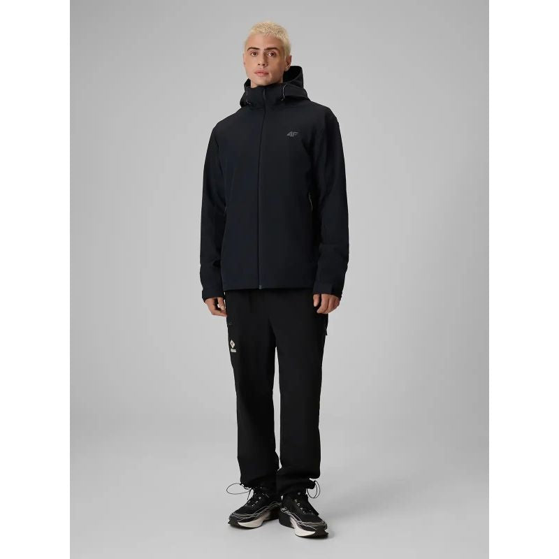 Men's hooded softshell jacket 4F 4FWAW26TSOFM608-20S