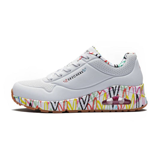Skechers X Jgoldcrown Uno Loving Love W shoes 155506-WHT Footwear/Lifestyle/Skechers Skechers