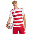 adidas Men's Hooped 26 Jersey White-Red KF3388