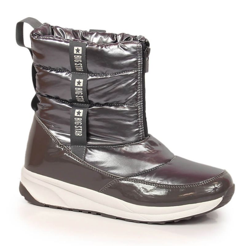 Metallic insulated snow boots Big Star W INT1785A Footwear/Lifestyle Your Sports Performance