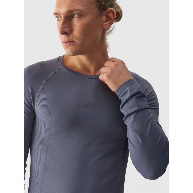 Men's seamless thermal underwear (top) 4F 4FWAW24USEAM172-32S *Kategoria tymczasowa Your Sports Performance