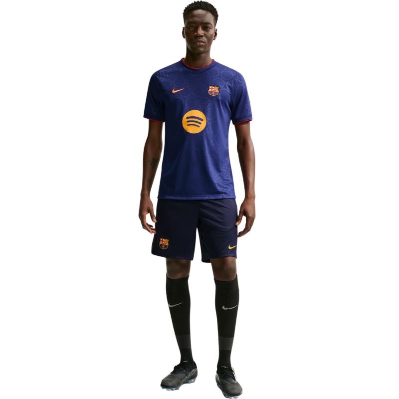 Nike FC Barcelona Third Men's T-Shirt Navy Blue II6704 498