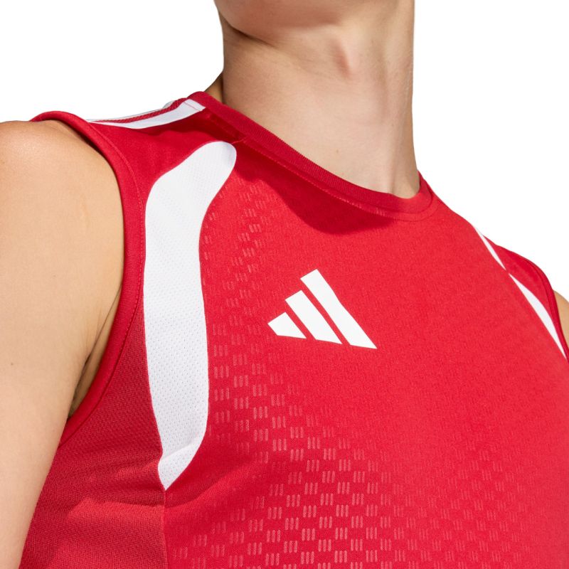 Men's adidas Tiro 26 Competition Sleeveless Jersey red KA7610