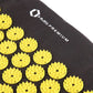 HMS AKM04 Premium Acupressure Mat, Black, Set with Pillow In preparation Your Sports Performance