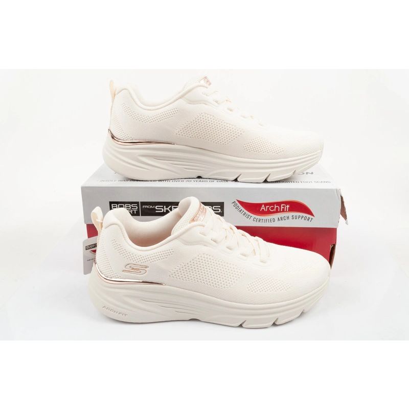 Skechers Bobs Arch Fit Elev8 ecru women's sneakers