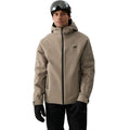 Men's Ski Jacket 4F M1202 Beige 4FWAW26TTJAM1202 83S