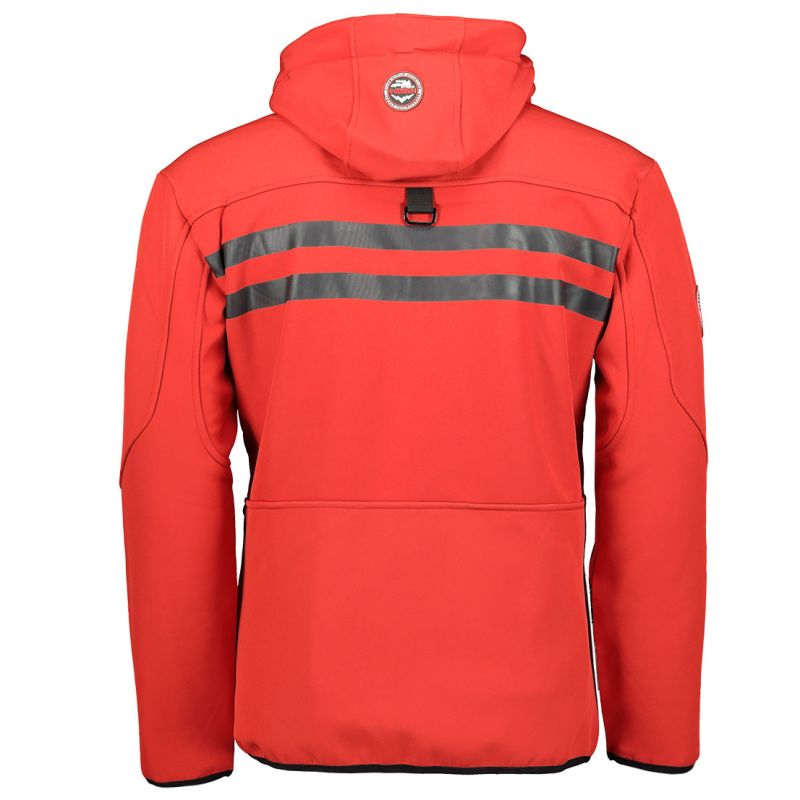 Geographical Norway ROYAUTE MEN ASS A BS2 056 Men’s Softshell Jacket (WT1804H/GN-RED / BLACK)