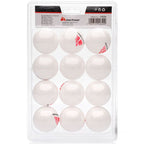 A set of 12 ping pong balls Meteor 15026 Accessories/Balls/Table Tennis Your Sports Performance