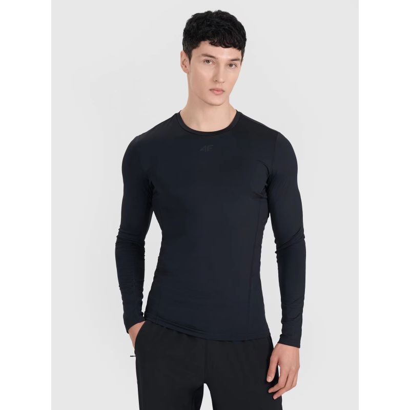 Men's quick-drying training longsleeve 4F 4FWMM00TFLOM507-20S *Kategoria tymczasowa Your Sports Performance