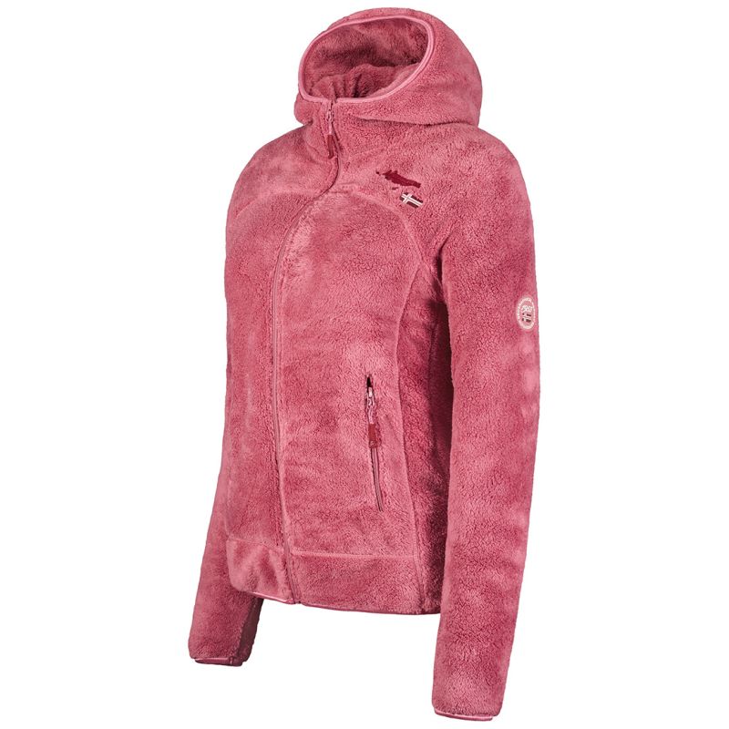 Women's fleece Geographical Norway UPALOOD BPINK DB lady 047-1 BLUSH PINK (WZ4197F/GN-ROSE BLUSH) In preparation Your Sports Performance