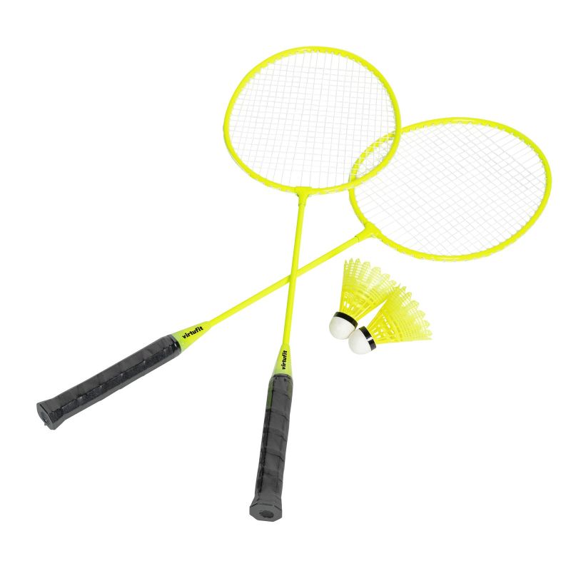 VIRTUFIT 2-IN-1 PORTABLE BADMINTON AND TENNIS SET - INCLUDES CASE AND RACKETS In preparation Your Sports Performance