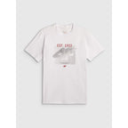 Men's regular printed T-shirt 4F 4FRSS26TTSHM4039-10S