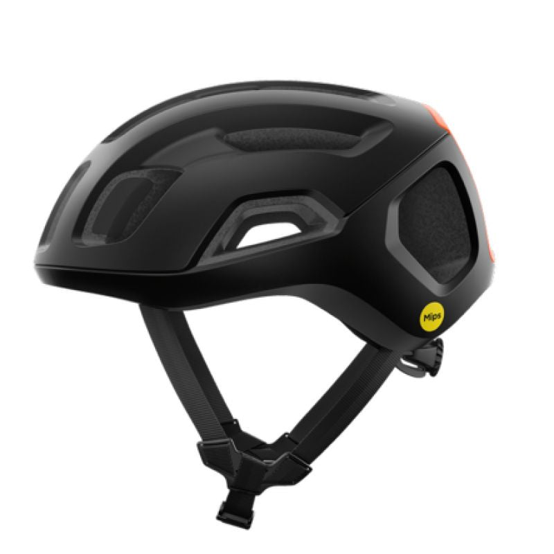 POC Ventral Air MIPS Black and Orange Bike Helmet