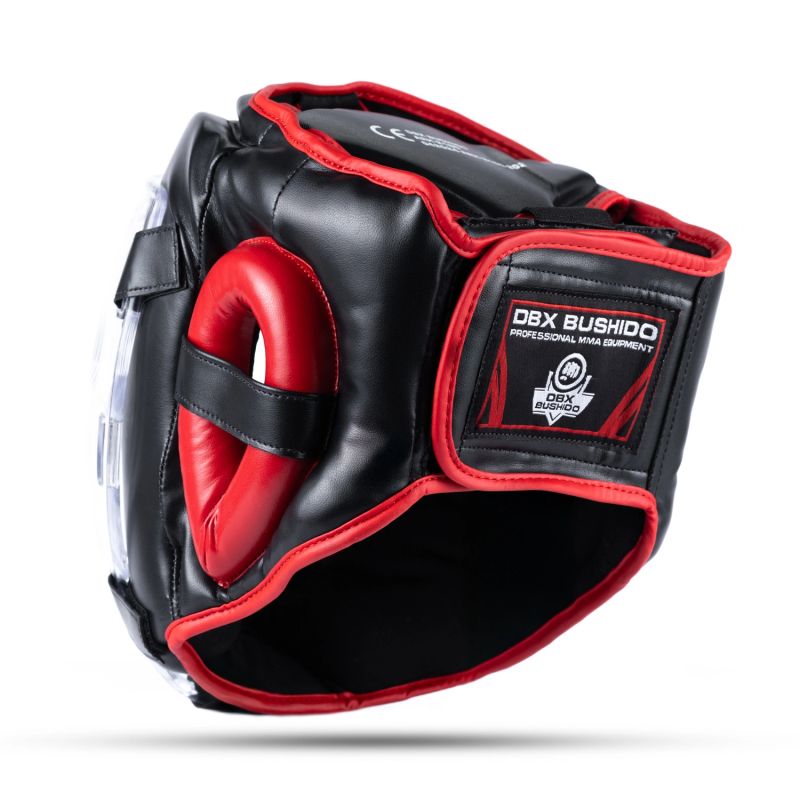 Boxing helmet with polycarbonate mask M - Hannibal DBX Bushido