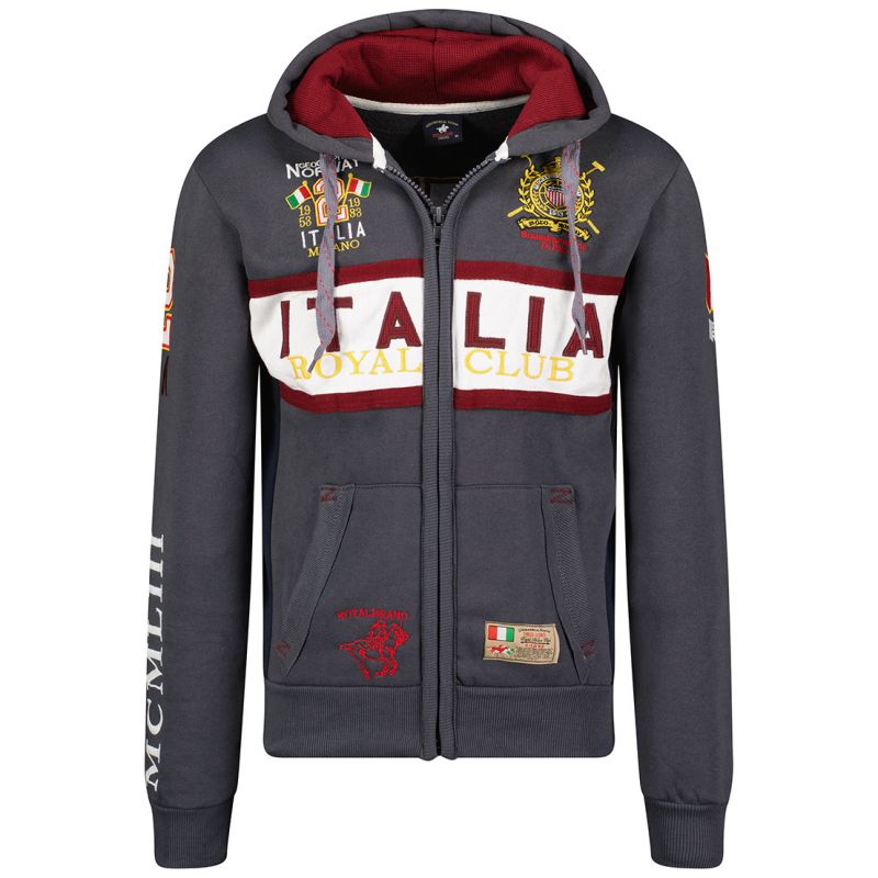 Geographical Norway Filio 100 M sweatshirt WW5417H/GN/Dark Gray Clothing/Outdoor/Geographical Norway Your Sports Performance