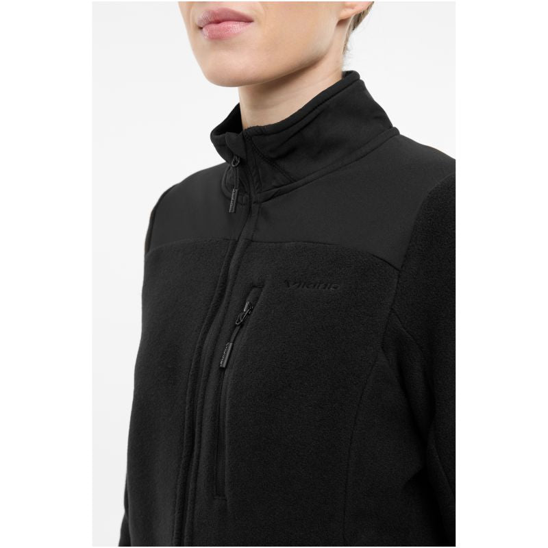 Women’s VIKING Migano Lady Polartec Fleece Jacket, Black