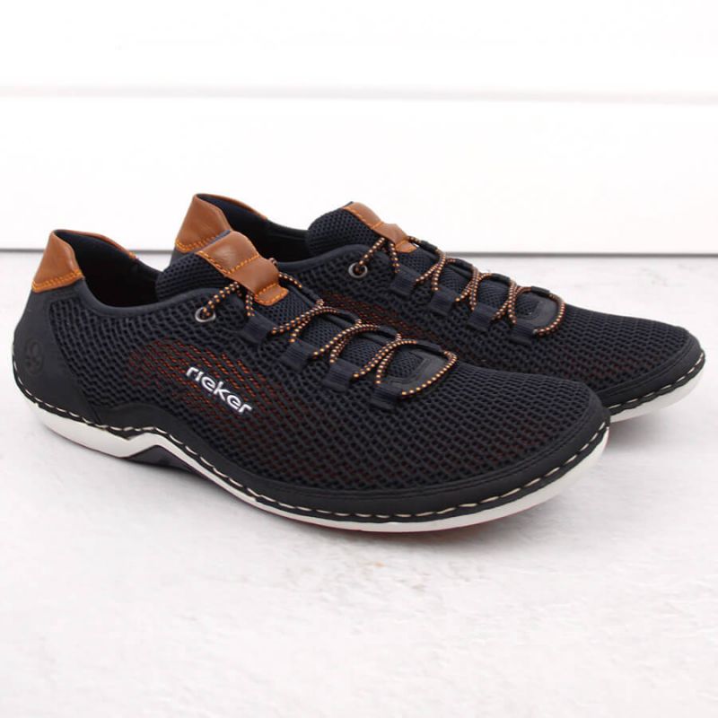 Comfortable Rieker M RKR666 navy blue shoes Footwear/Lifestyle/Rieker Your Sports Performance