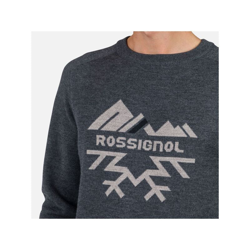 Rossignol Alpine Half Zip Sweater Gray Rossignol