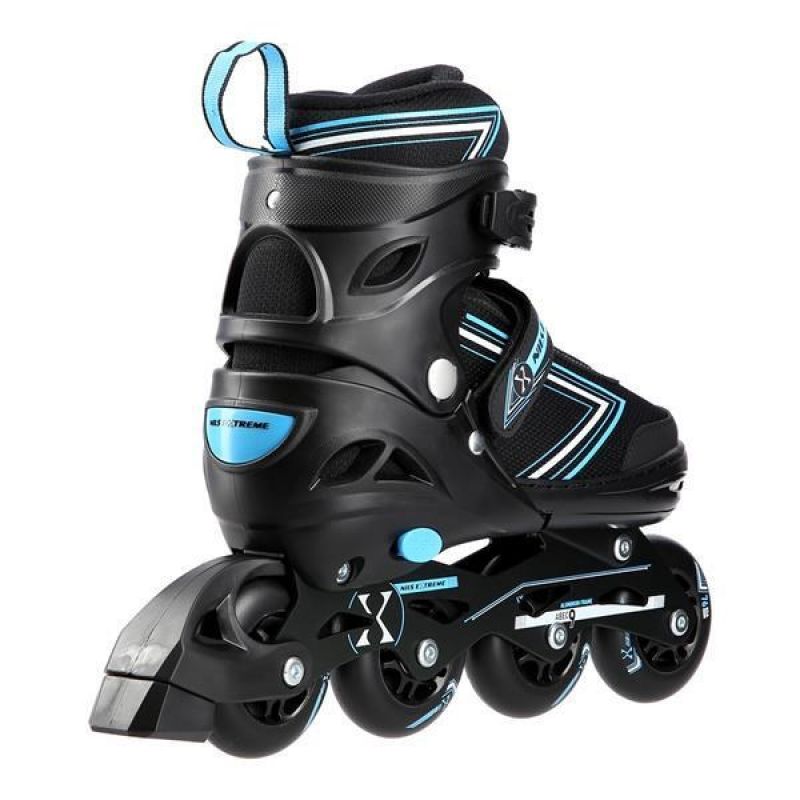 NILS EXTREME NH11912 A 2IN1 ROLLER SKATES BLACK-BLUE SIZE S (31-34) WITH REPLACEABLE HOCKEY BLADE Import z Action/Skating/Rolki, wrotki Your Sports Performance