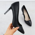 Black high heel pumps Sergio Leone 1339 Footwear Your Sports Performance